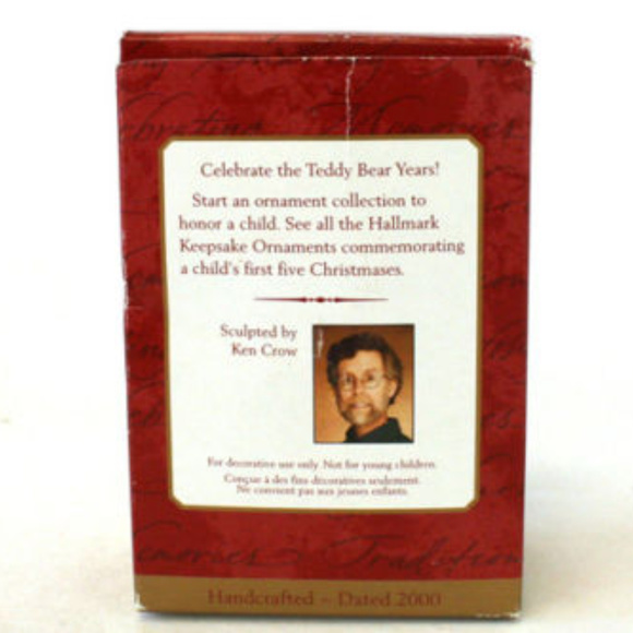 Hallmark Keepsake Ornament 2000 Panda Bear - Picture 3 of 3